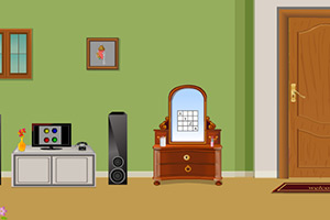 逃离绿色调房屋