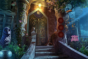 淘气的男孩逃脱