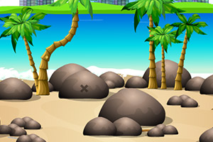 逃离无人的河岸