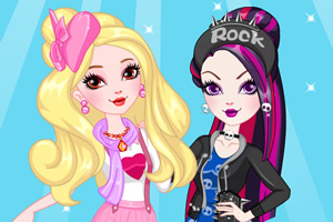 童话高中秋靴设计