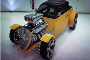 黄色老爷车拼图