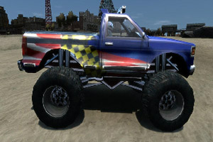 超级大脚车拼图