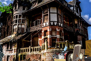 逃出遗弃的别墅