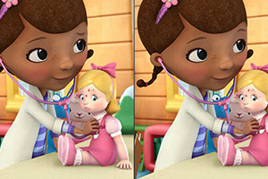 玩具小医生找不同