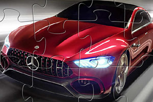 奔驰跑车GT拼图