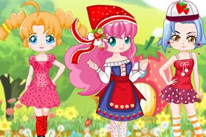 巴拉拉小魔仙草莓季装扮