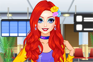 爱丽儿的旅行装扮