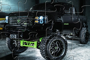 雪佛兰越野车拼图