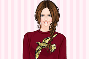 时尚的潮流装扮