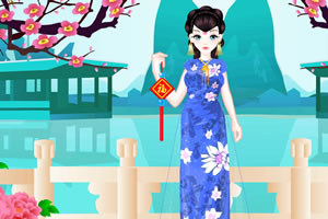 中国公主的装扮