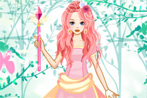 可爱的粉红小公主