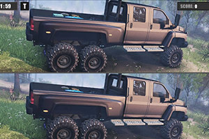 GMC大货车找不同