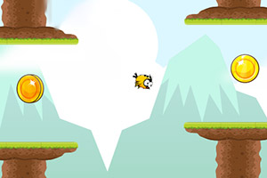 快乐飞行的小鸟