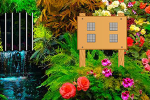 逃离美丽的花园