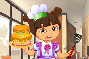 朵拉小厨师做蛋糕