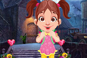 救援可怜的小女孩