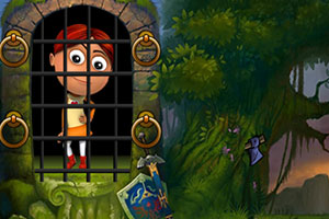 营救受困的女孩