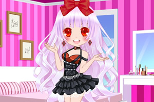 朋克小萝莉装扮