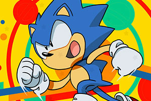 卡通索尼克找星星