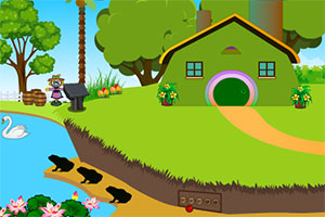 拯救花园中的男孩