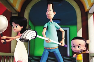 大头儿子丛林历险记