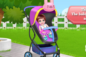 组装婴儿手推车