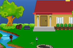 逃离神秘的丛林房屋