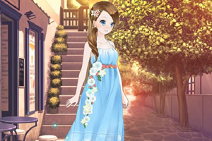 甜美女孩百变装扮