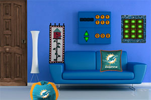 逃离海豚装饰房