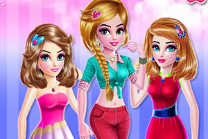 高校女孩脸部护理