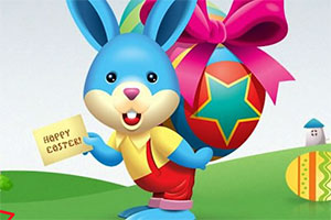 复活节兔子找不同