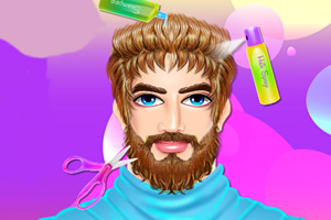 爸爸时尚胡子沙龙