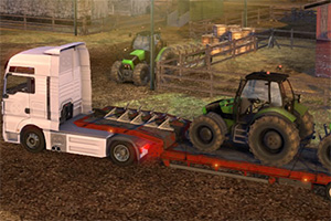 大型拖车找轮胎