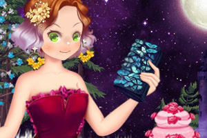 漂亮女孩过生日