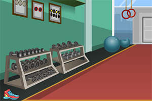 逃离宽敞的健身房