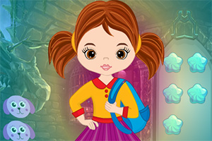 救援聪明的女子