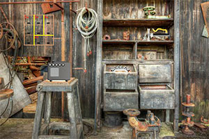 在车库中寻找钱