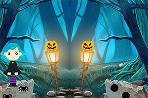 万圣夜寻找白猫