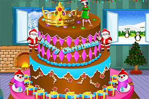 圣诞美味蛋糕制作