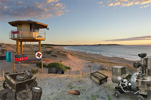 夏日海滩大逃脱