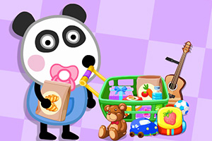 熊猫宝宝超市购物