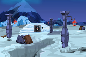 救援圣诞节小企鹅