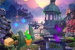 躲避猎人的松鼠