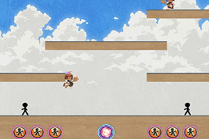 疯狂火柴人横版吃鸡