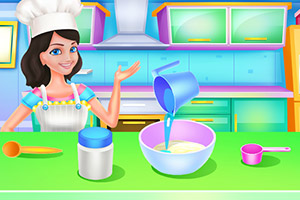 制作糖果冰淇淋