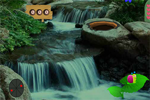 救援粉红的小鸟