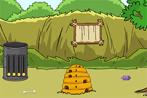 困在森林的女子