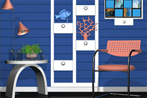 逃离海蓝色房间