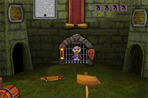 救援矮个子男孩