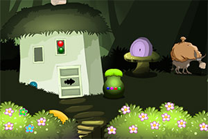 兔子逃出森林小屋